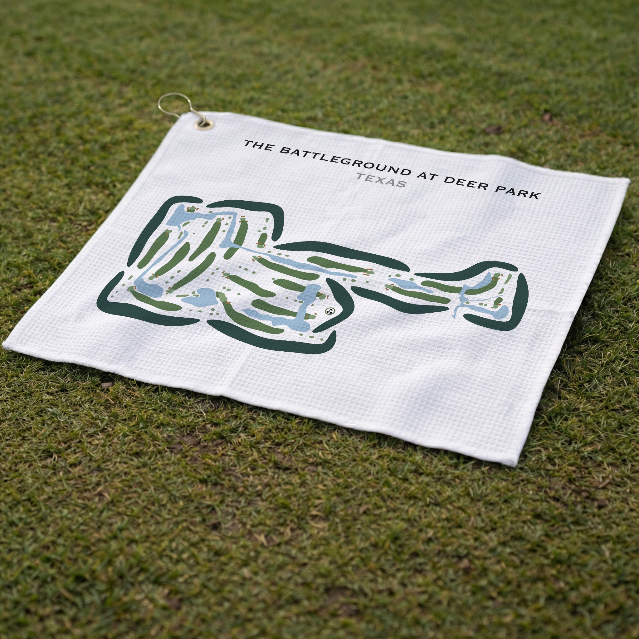 The Battleground at Deer Park, Texas - Printed Golf Courses