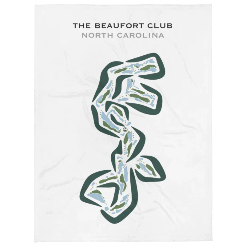 The Beaufort Club, North Carolina - Printed Golf Courses