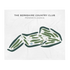 The Berkshire Country Club, Pennsylvania - Printed Golf Courses