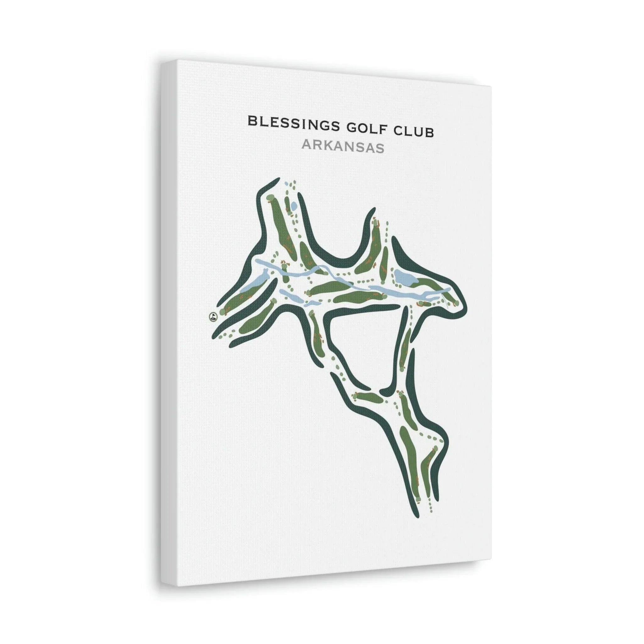 Blessings Golf Club, Arkansas - Printed Golf Courses