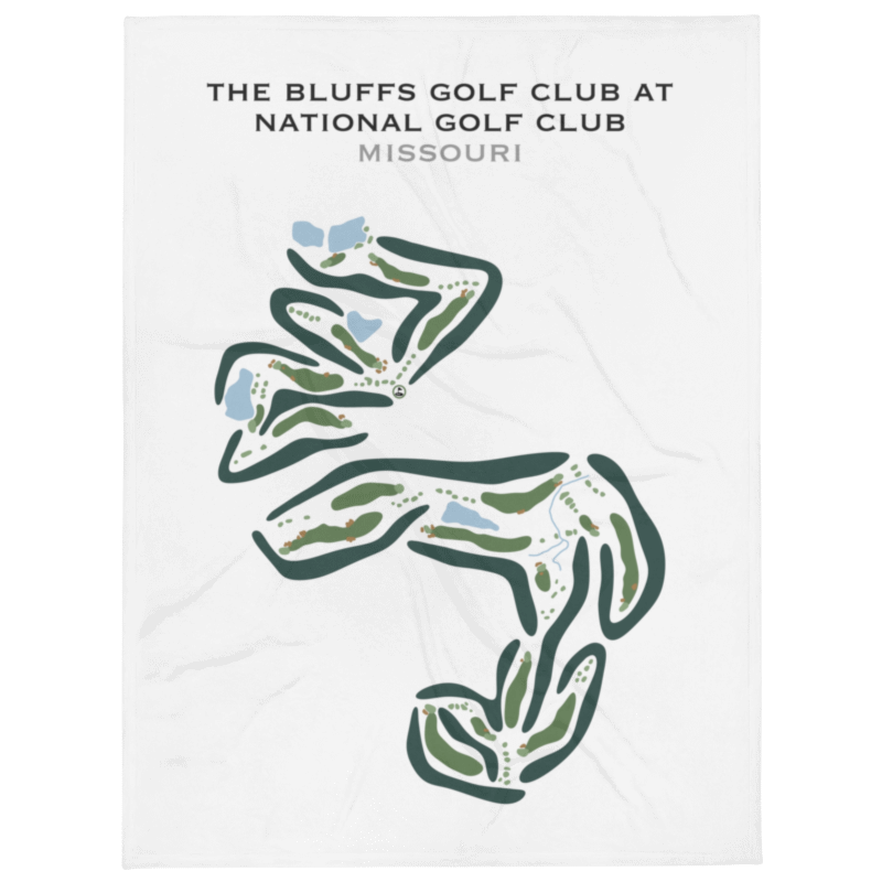 The Bluffs Golf Club at the National Golf Club, Missouri - Printed Golf Courses