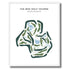 The Bog Golf Course, Wisconsin - Printed Golf Courses