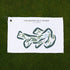 The Bourne Golf Course, Illinois - Printed Golf Courses
