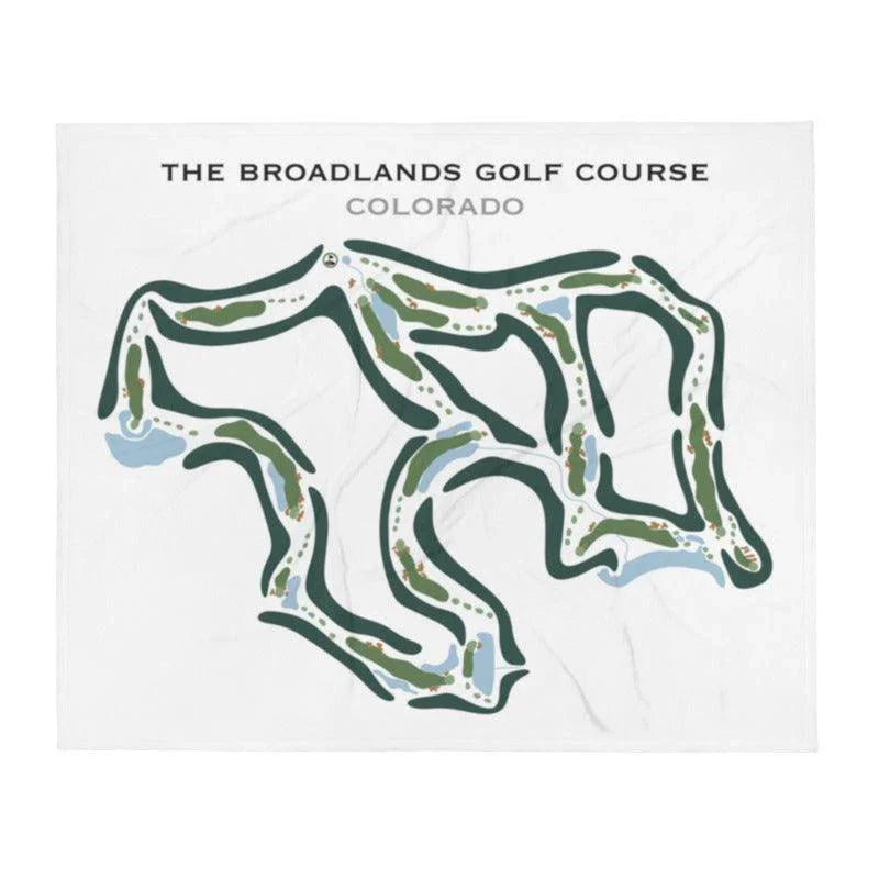 The Broadlands Golf Course, Colorado - Printed Golf Courses
