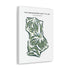 The Broadmoor Golf Club, Colorado - Printed Golf Courses