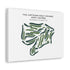 The Captains Golf Course, Port Course, Massachusetts - Printed Golf Course