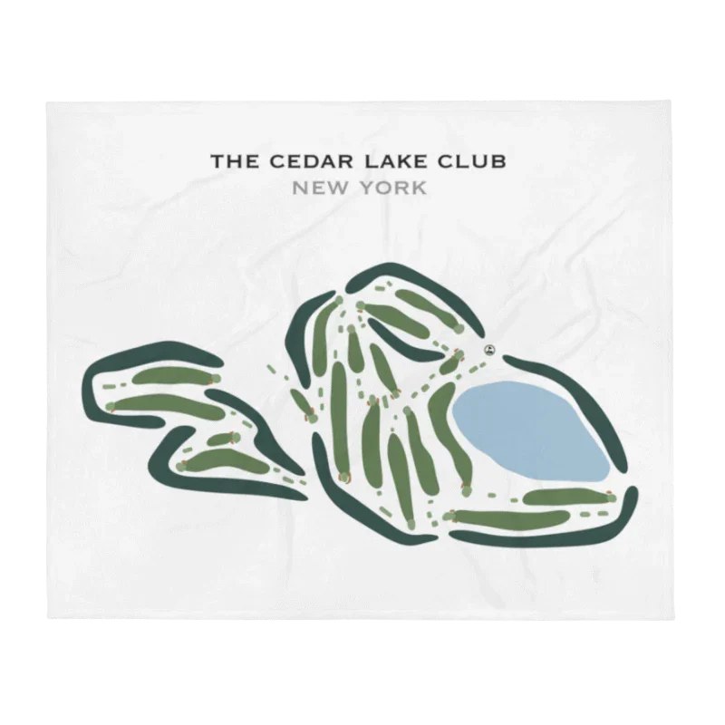 The Cedar Lake Club, New York - Printed Golf Courses