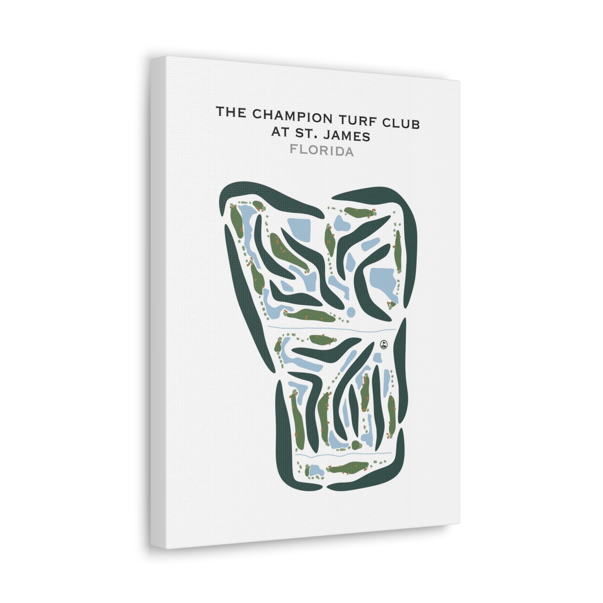 The Champion Turf Club at St. James, Florida - Printed Golf Courses
