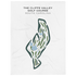 The Cliffs Valley Golf Course, South Carolina - Printed Golf Courses