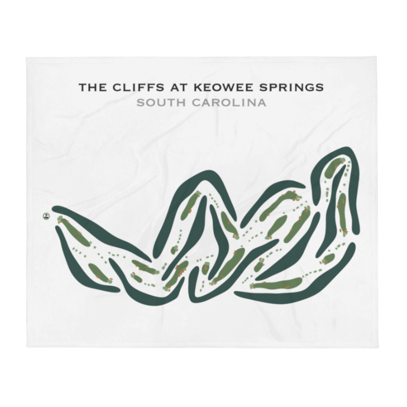 The Cliffs At Keowee Springs, South Carolina - Printed Golf Courses