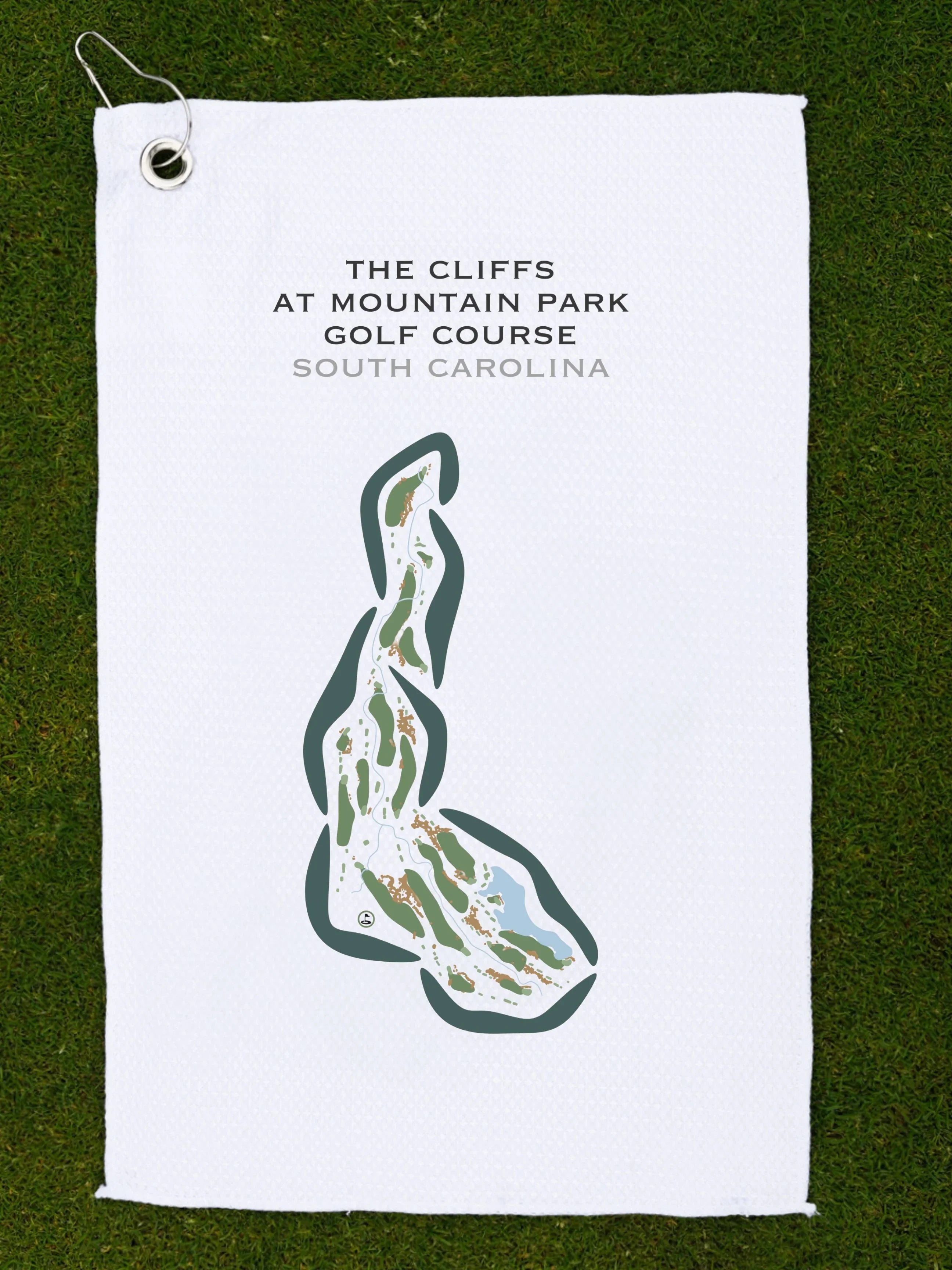 The Cliffs at Mountain Park - Golf Course, South Carolina - Printed Golf Courses
