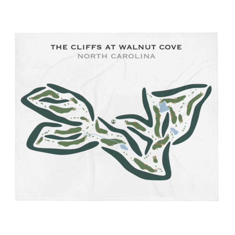 The Cliffs at Walnut Cove, North Carolina - Printed Golf Courses