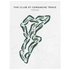 The Club At Comanche Trace, Texas - Printed Golf Course