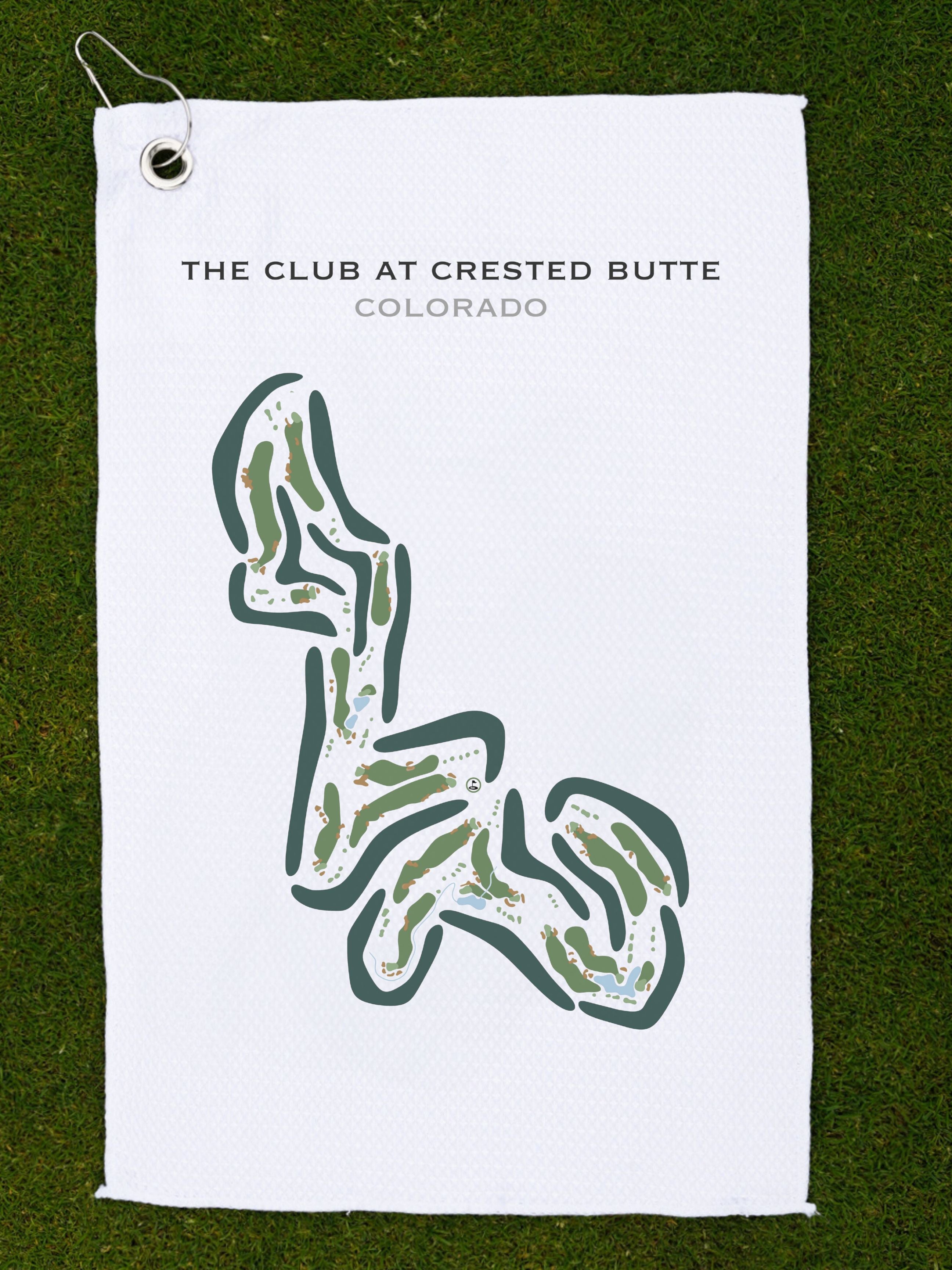 The Club at Crested Butte, Colorado - Printed Golf Courses