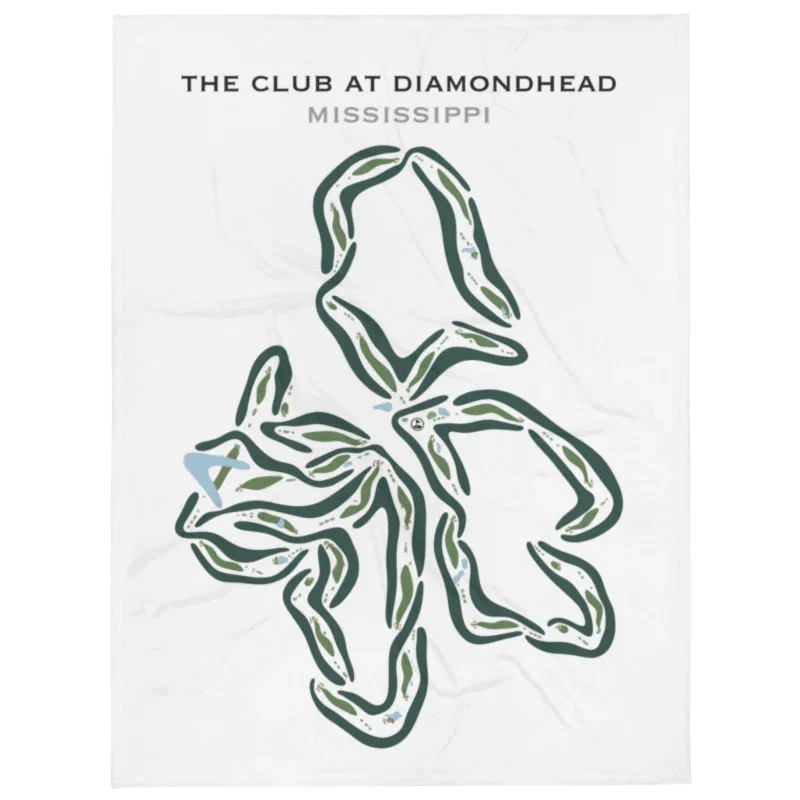 The Club at Diamondhead, Mississippi - Printed Golf Courses