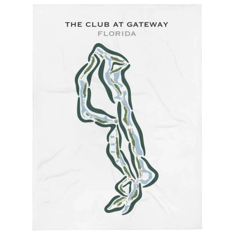 The Club at Gateway - Ft Myers, Florida - Printed Golf Courses