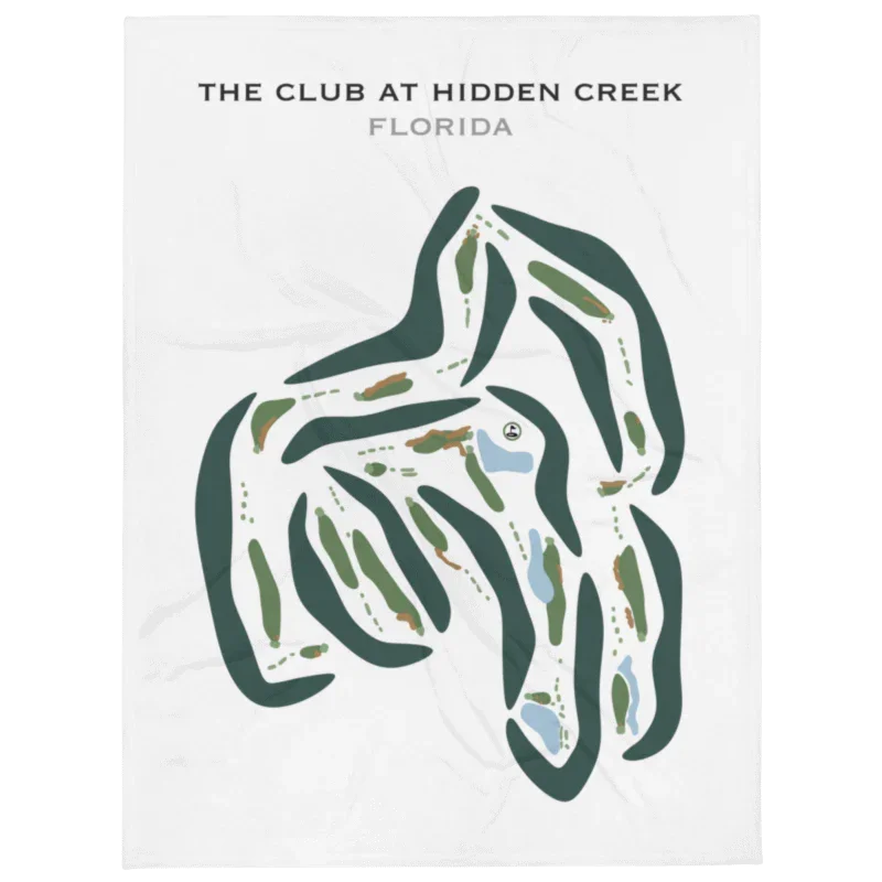 The Club at Hidden Creek, Florida - Printed Golf Courses