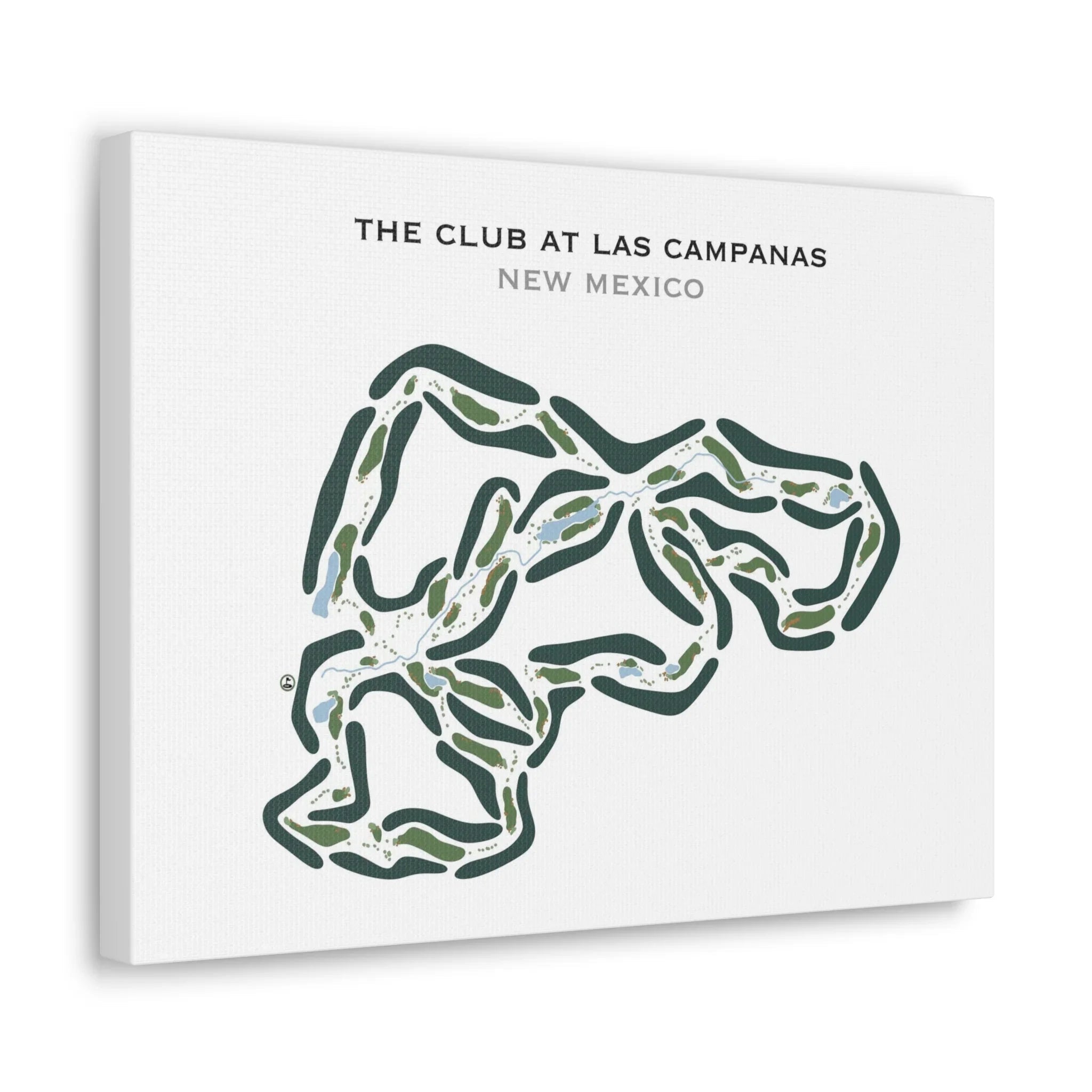 The Club At Las Campanas, New Mexico - Printed Golf Courses