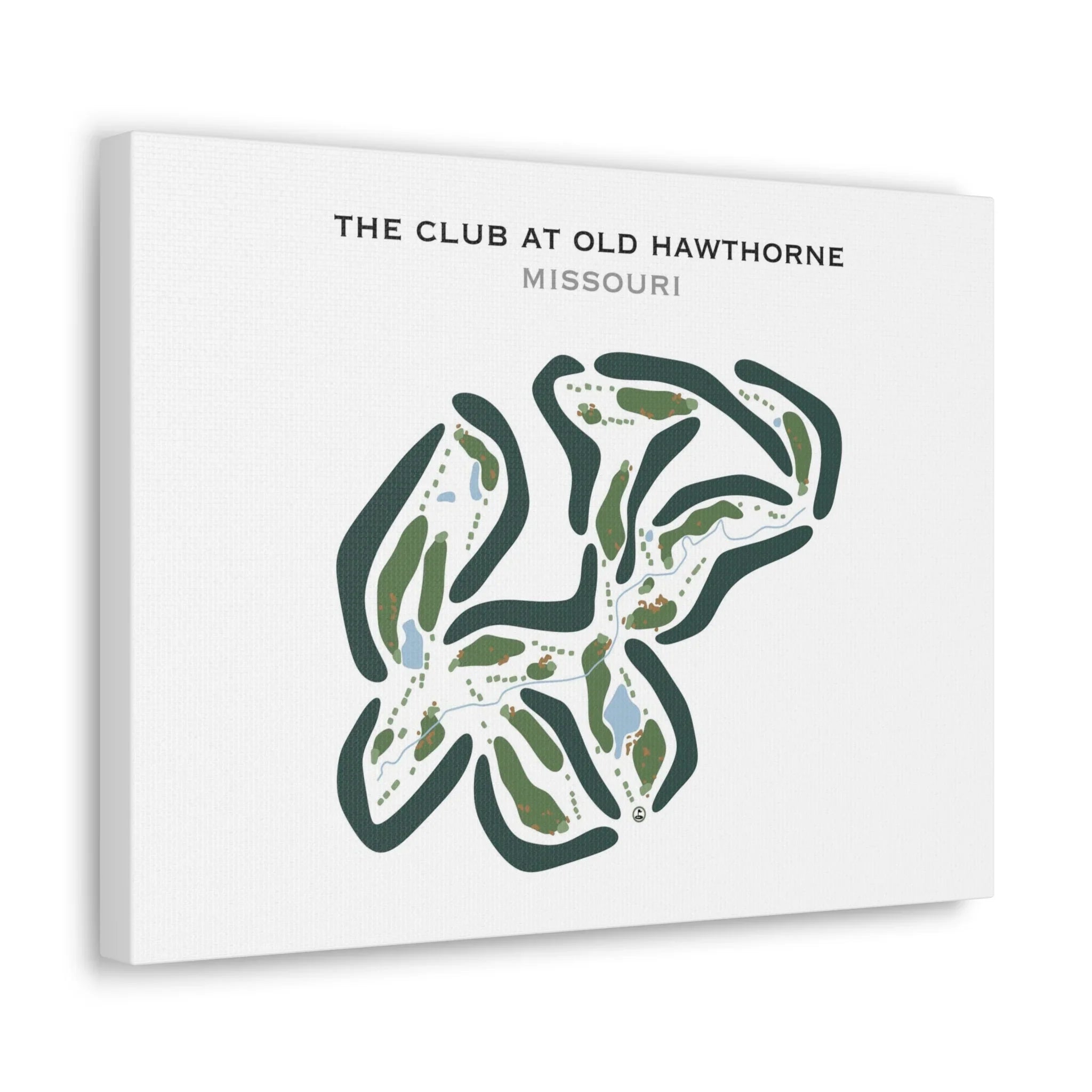 The Club at Old Hawthorne, Missouri - Printed Golf Courses