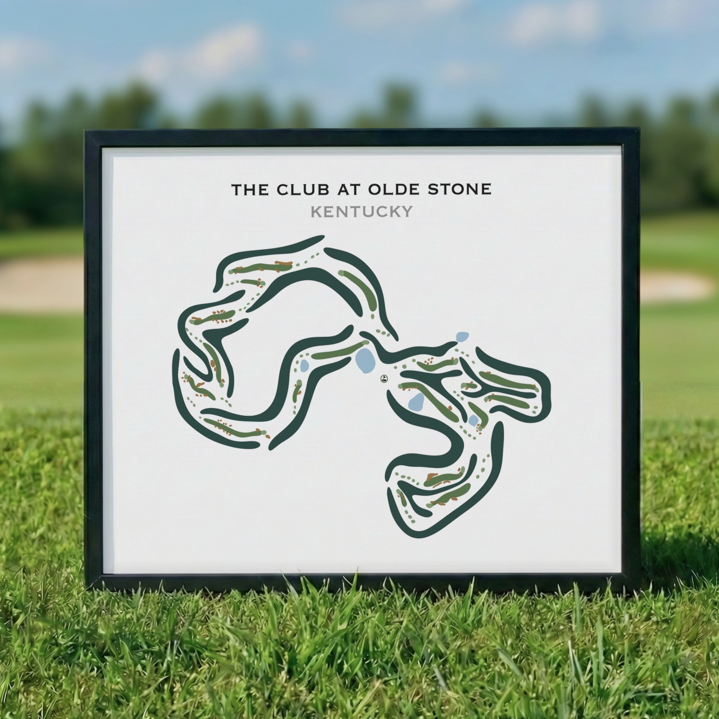 The Club at Olde Stone, Kentucky - Printed Golf Courses