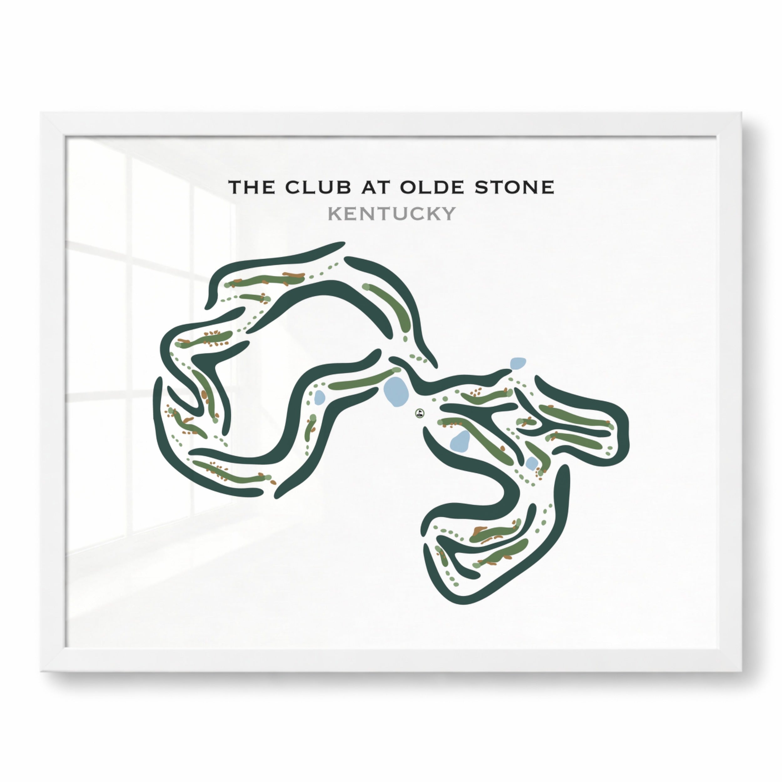 The Club at Olde Stone, Kentucky - Printed Golf Courses
