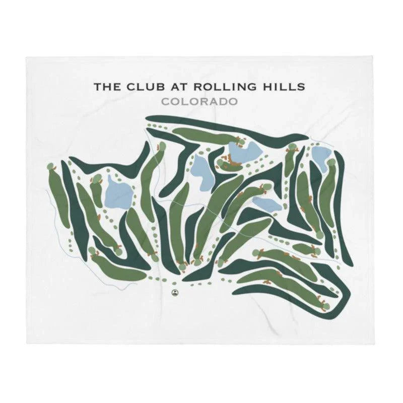 The Club at Rolling Hills, Colorado - Printed Golf Courses