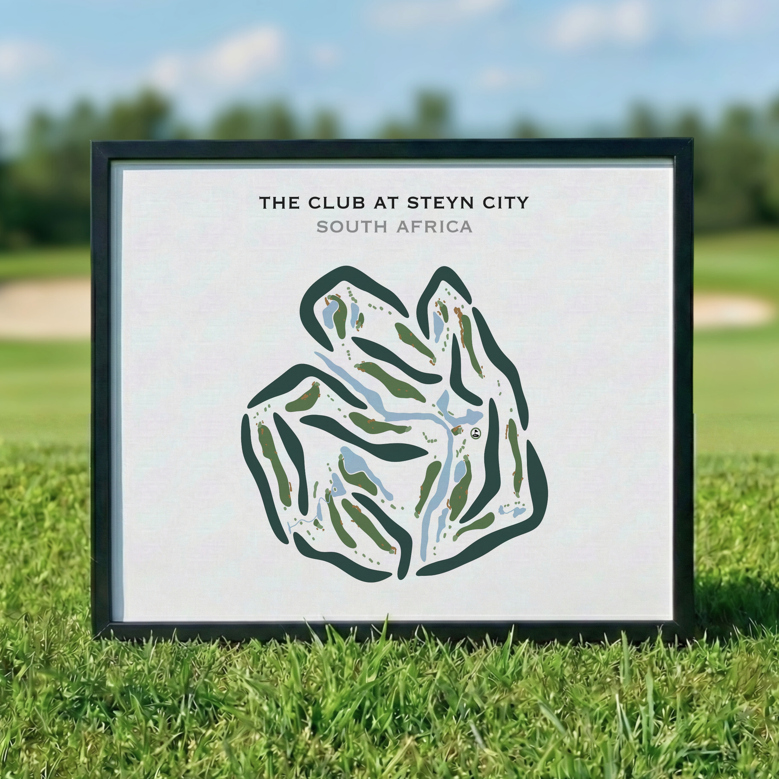 The Club at Steyn City, South Africa - Printed Golf Courses