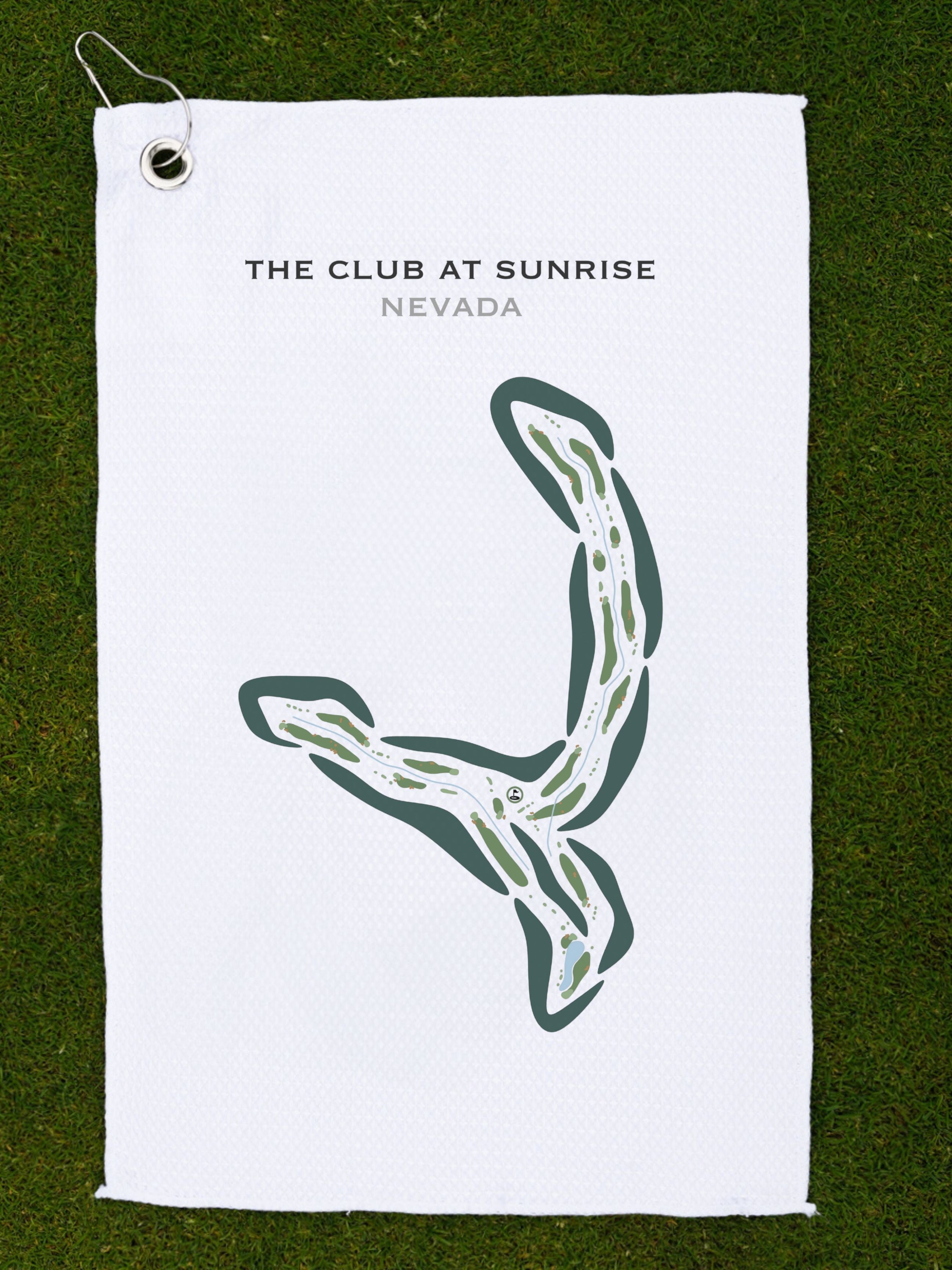 The Club at Sunrise, Nevada - Printed Golf Courses