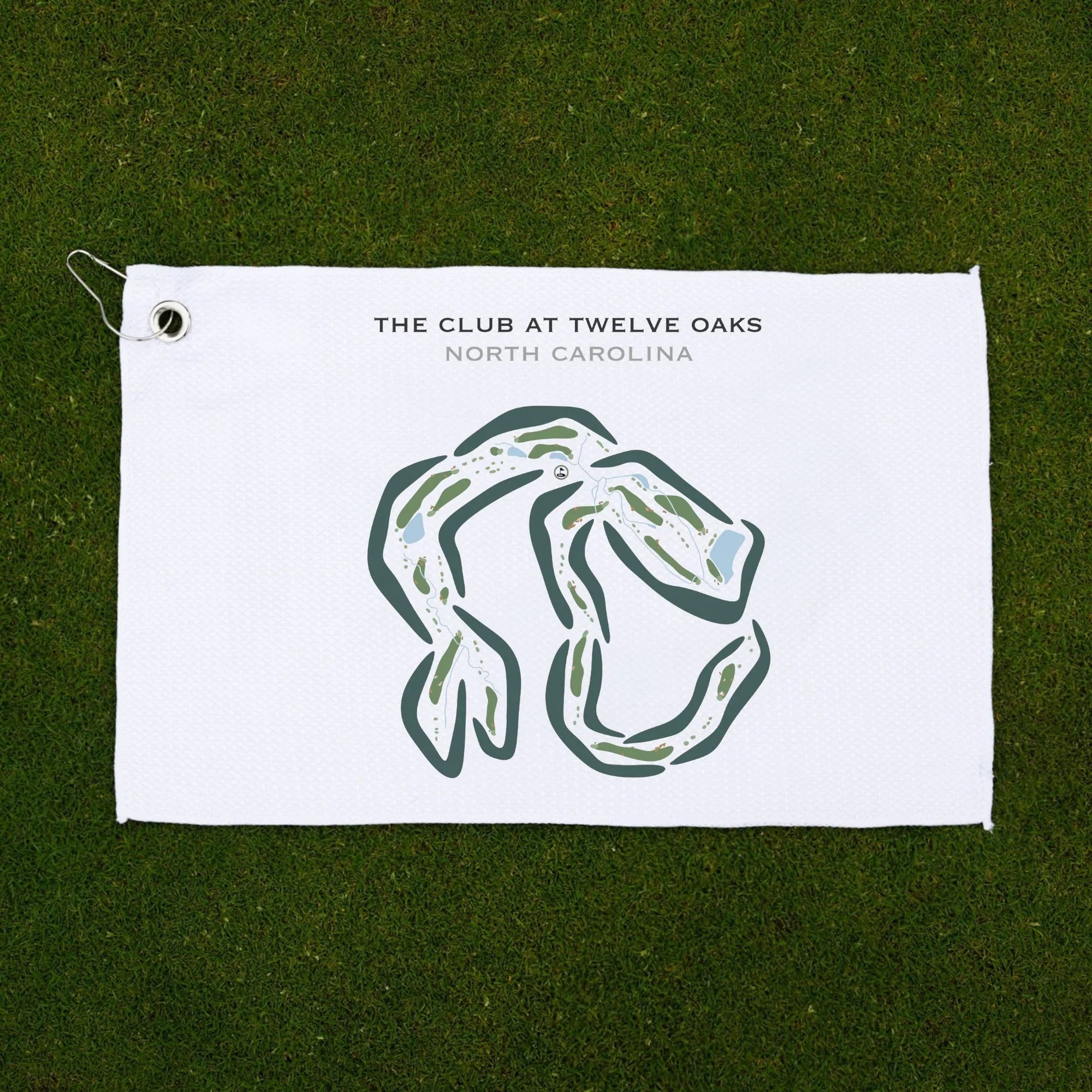 The Club at Twelve Oaks, North Carolina - Printed Golf Courses