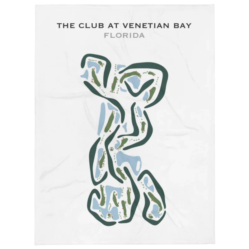 The Club at Venetian Bay, Florida - Printed Golf Courses