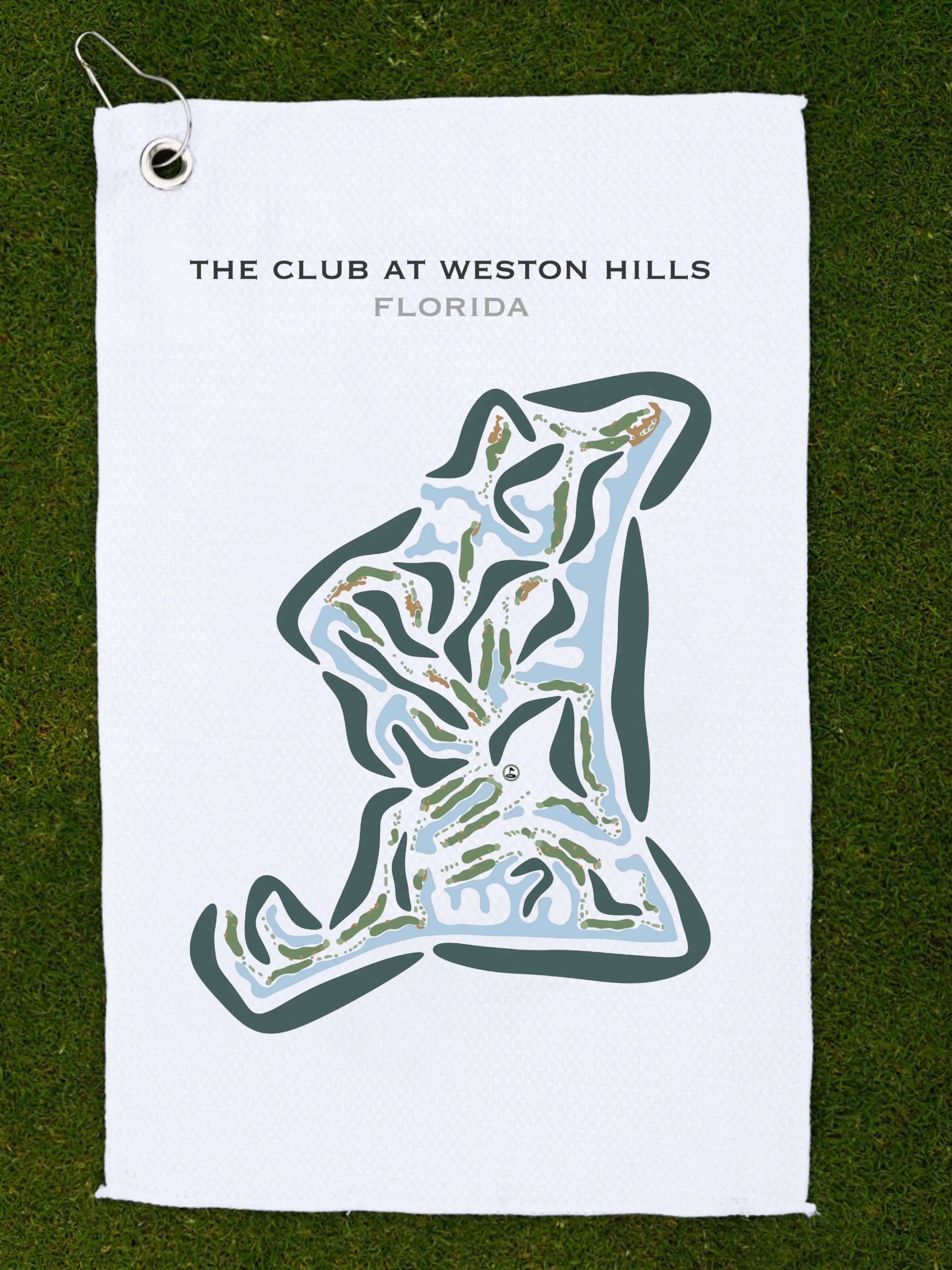 The Club at Weston Hills, Florida - Printed Golf Course