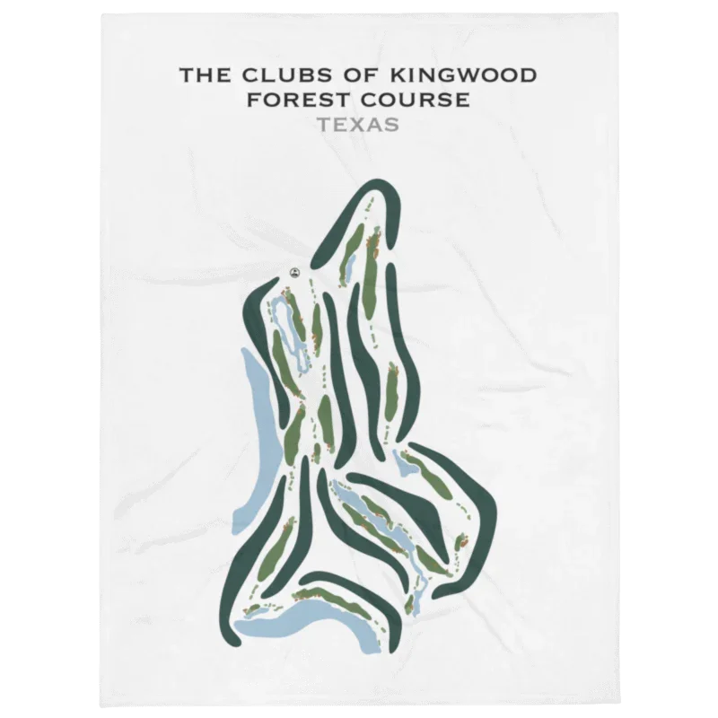 The Clubs of Kingwood - Forest Course, Texas - Printed Golf Courses