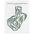 Country Club of Maryland, Maryland - Printed Golf Courses
