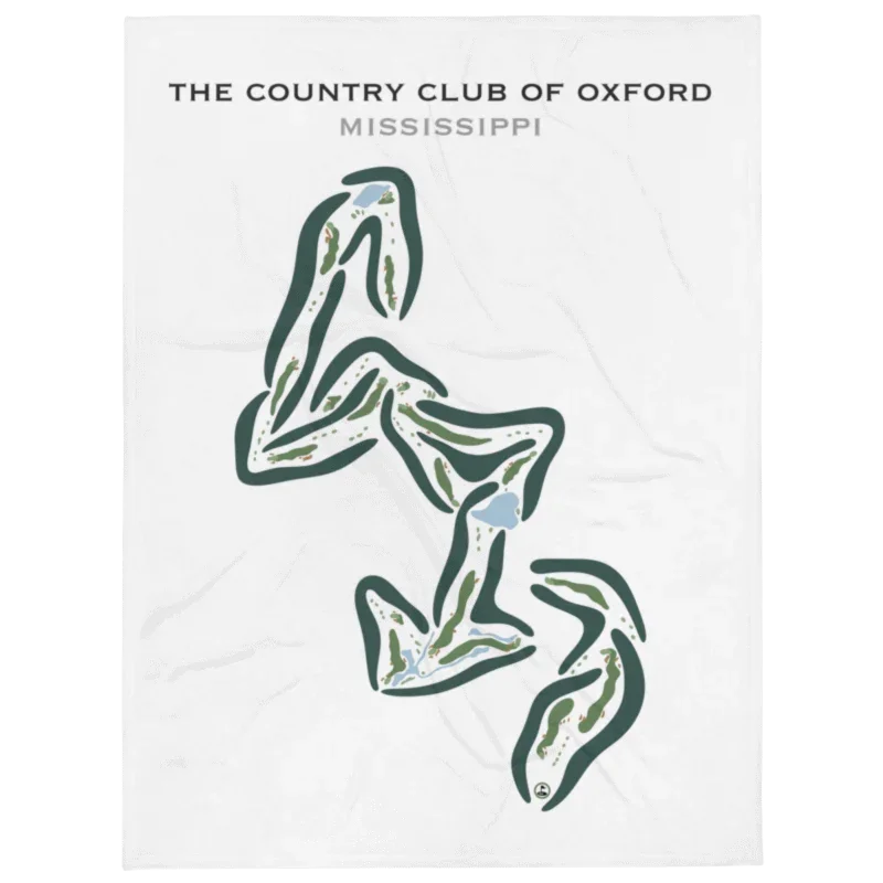 The Country Club of Oxford, Mississippi - Printed Golf Courses