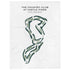 The Country Club At Castle Pines, Colorado - Printed Golf Course