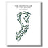 The Country Club At Castle Pines, Colorado - Printed Golf Course