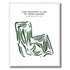 The Country Club of New Canaan, Connecticut - Printed Golf Courses