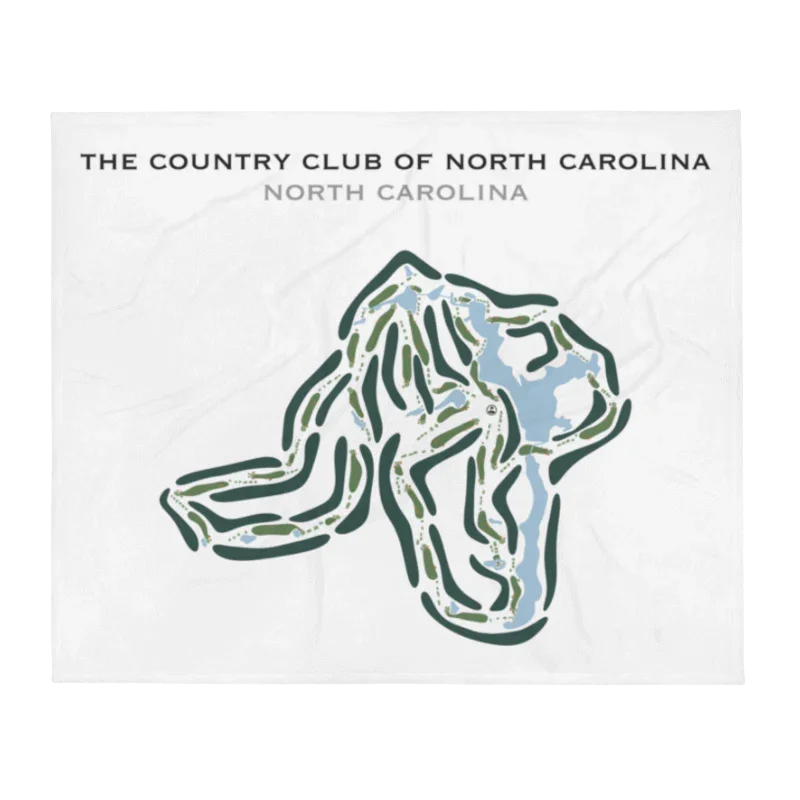 The Country Club of North Carolina, North Carolina - Printed Golf Courses