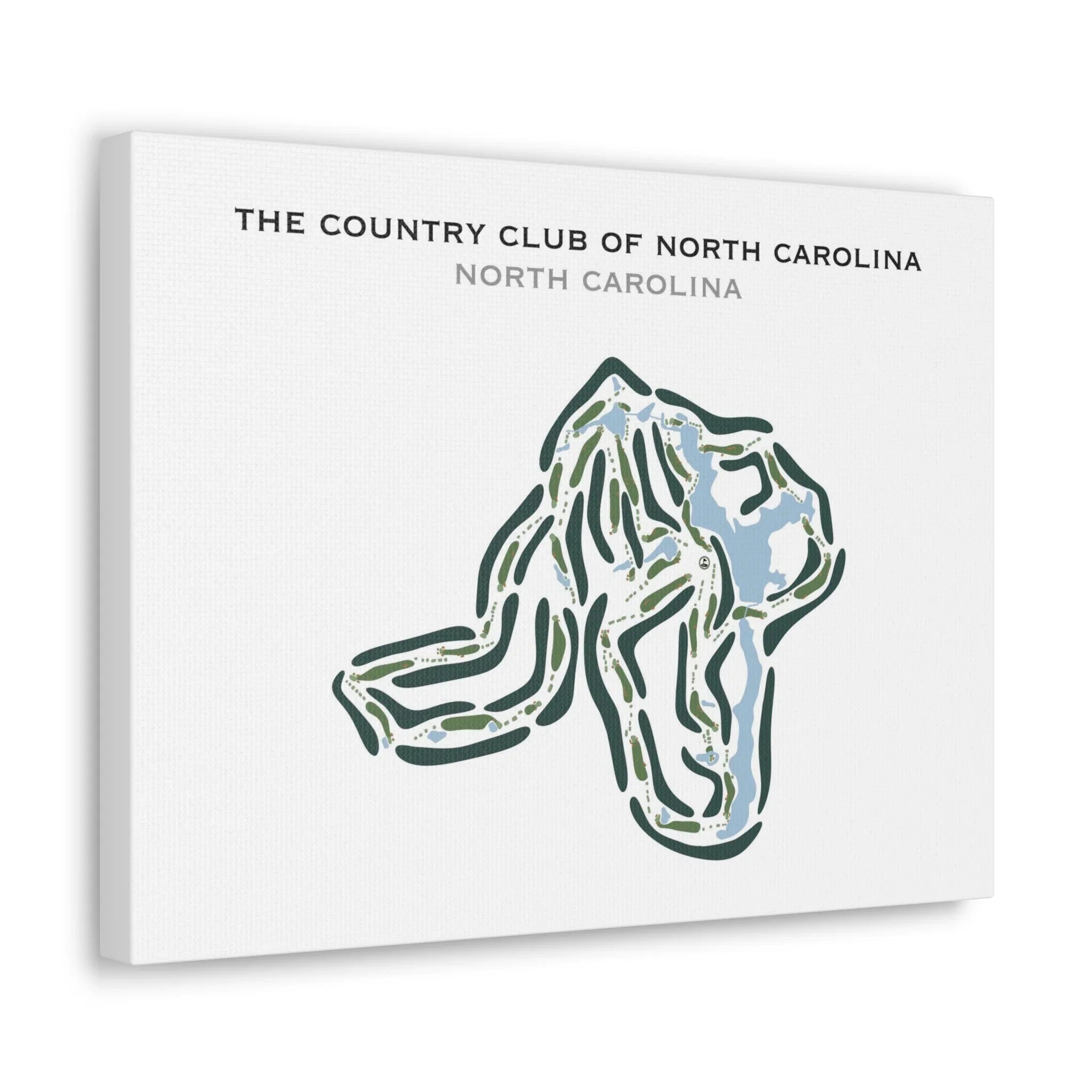 The Country Club of North Carolina, North Carolina - Printed Golf Courses