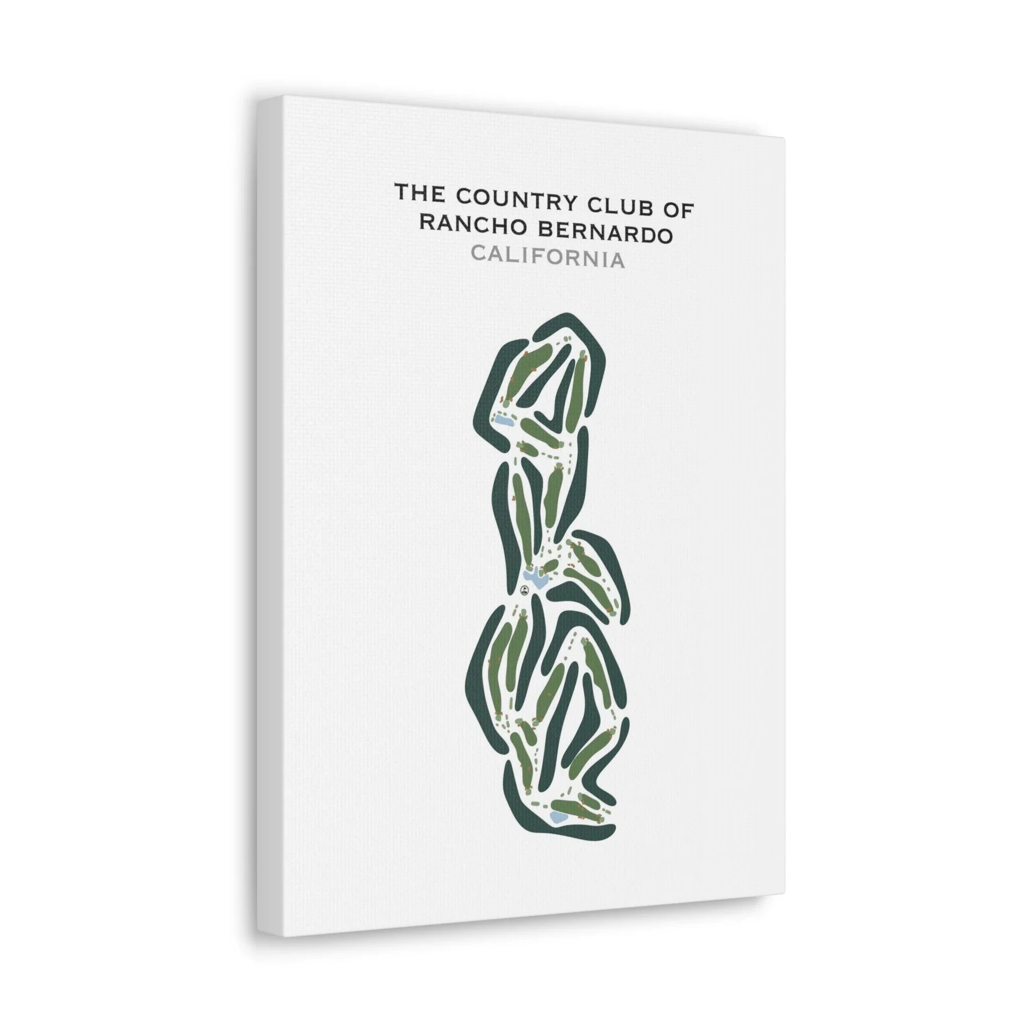 The Country Club of Rancho Bernardo, California - Printed Golf Courses