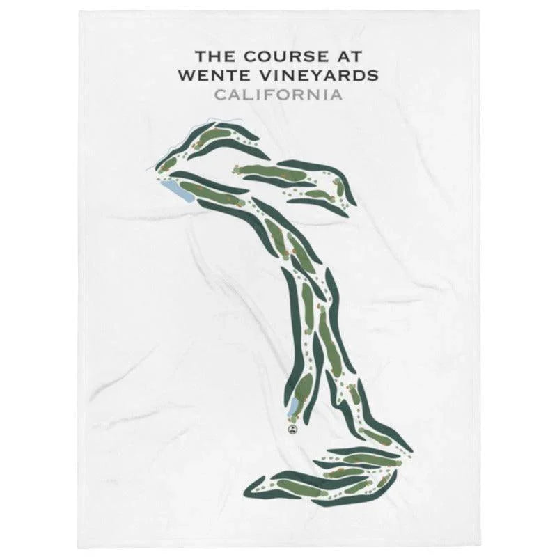 The Course at Wente Vineyards, California - Printed Golf Courses