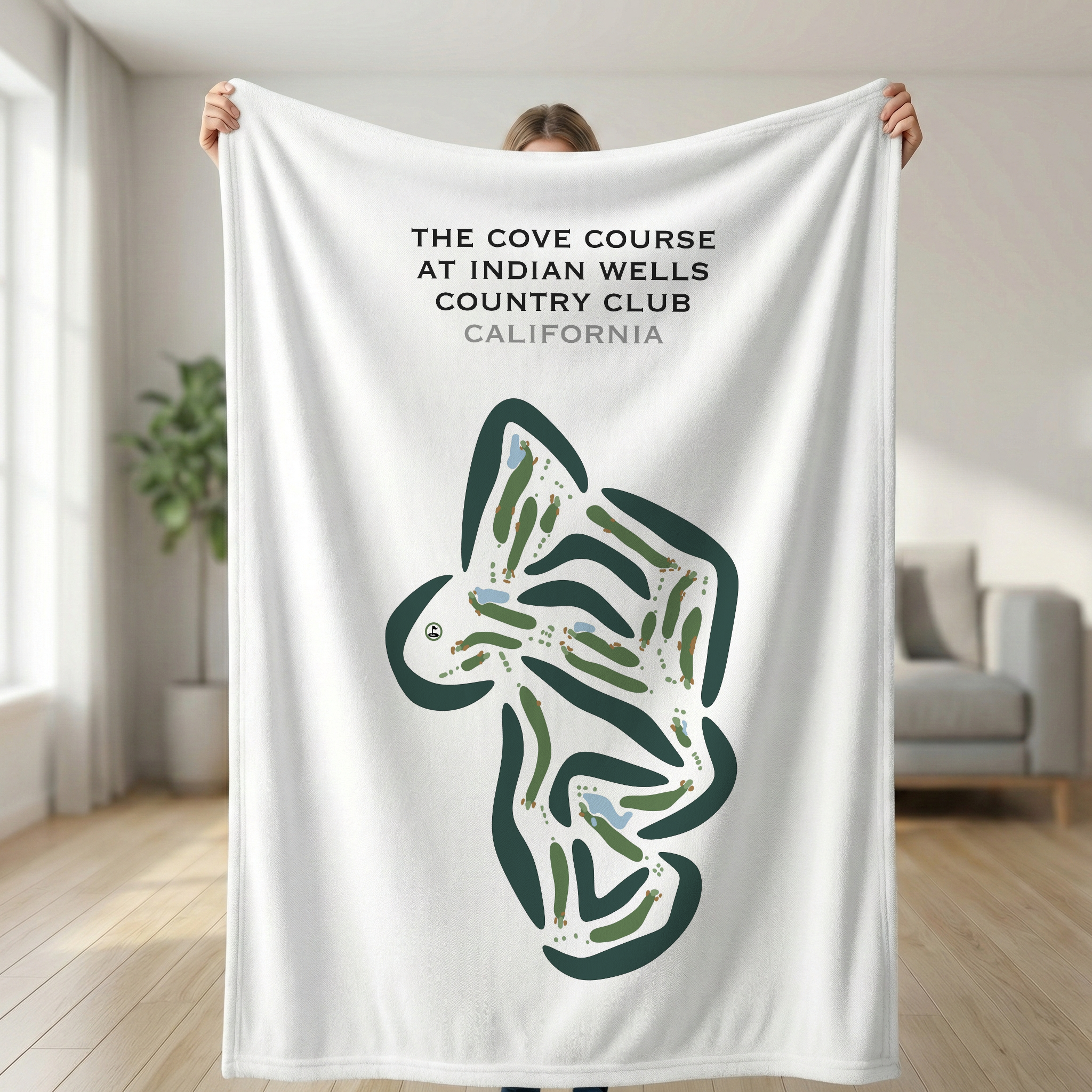 The Cove Course at Indian Wells Country Club, California - Printed Golf Courses