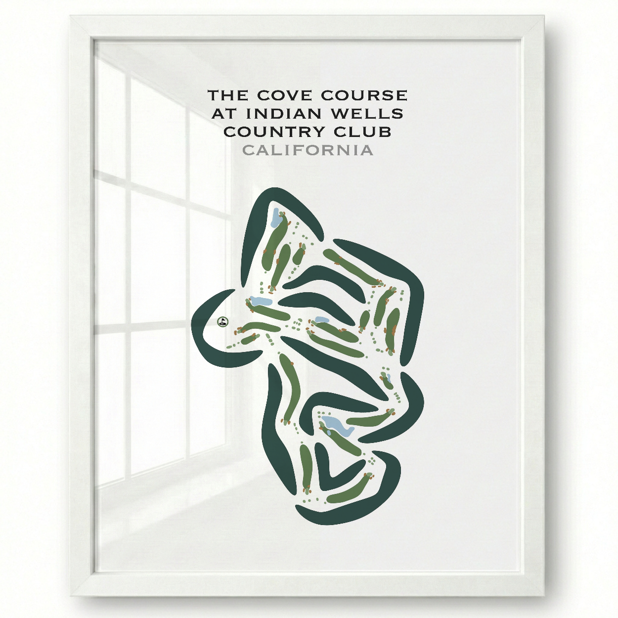 The Cove Course at Indian Wells Country Club, California - Printed Golf Courses
