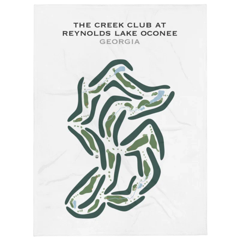 The Creek Club at Reynolds Lake Oconee, Georgia - Printed Golf Courses