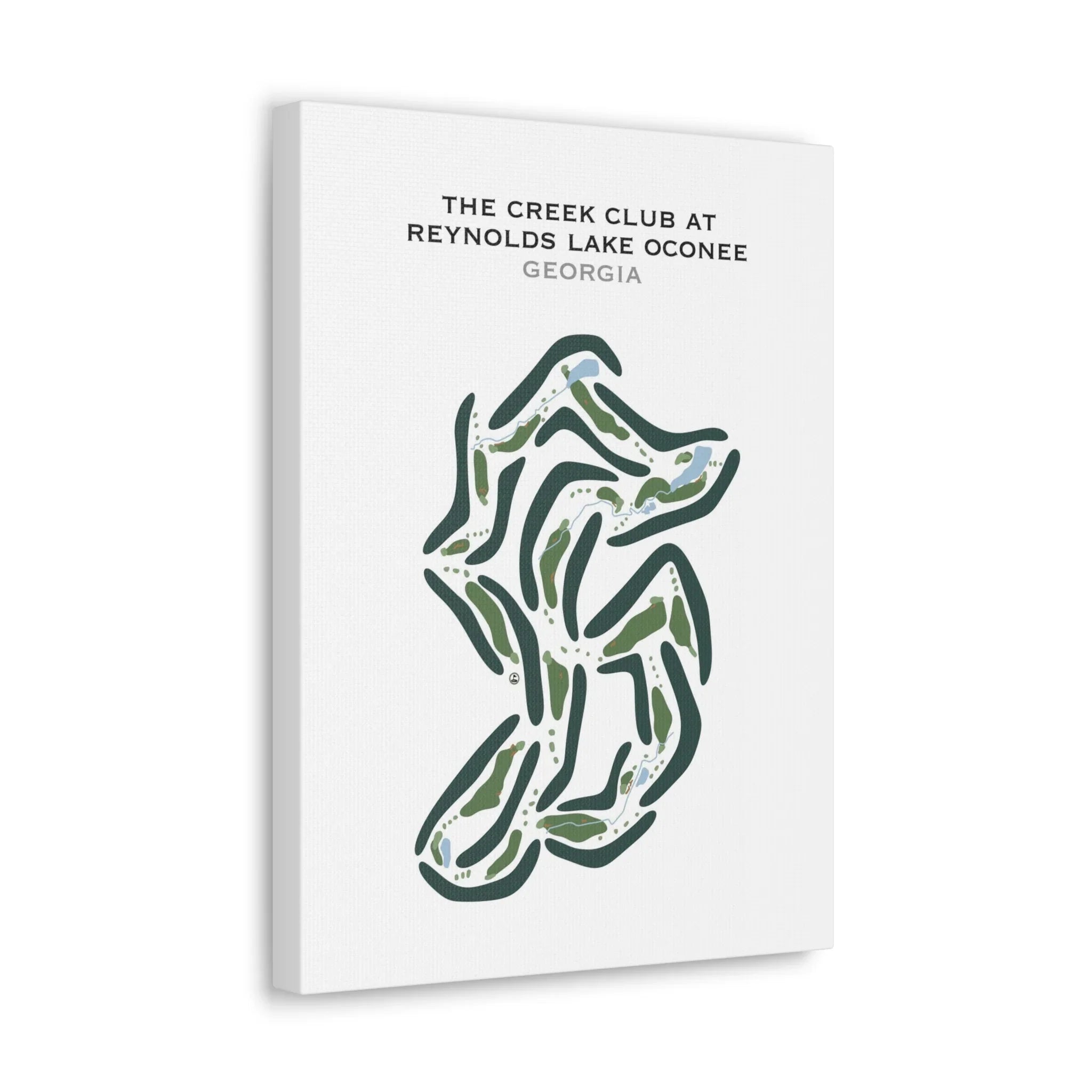 The Creek Club at Reynolds Lake Oconee, Georgia - Printed Golf Courses