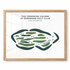 The Creekside Golf Course at Rossmoor Golf Club, California - Printed Golf Courses