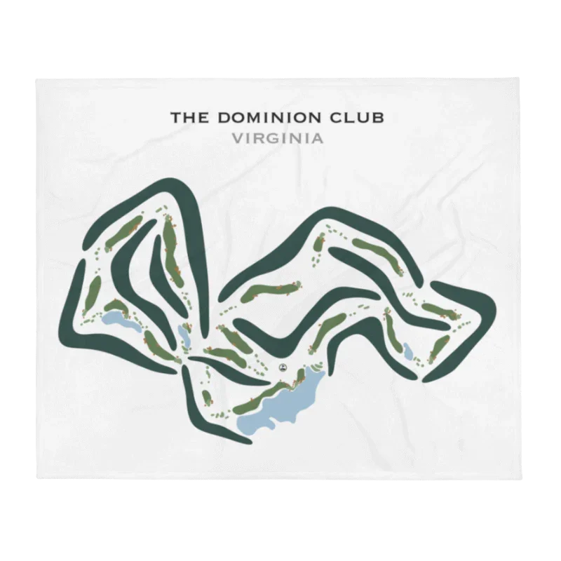 The Dominion Club, Virginia - Printed Golf Courses