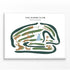 The Dunes Club, Michigan - Printed Golf Courses