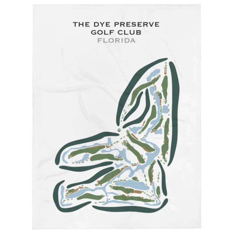 The Dye Preserve Golf Club, Florida - Printed Golf Courses