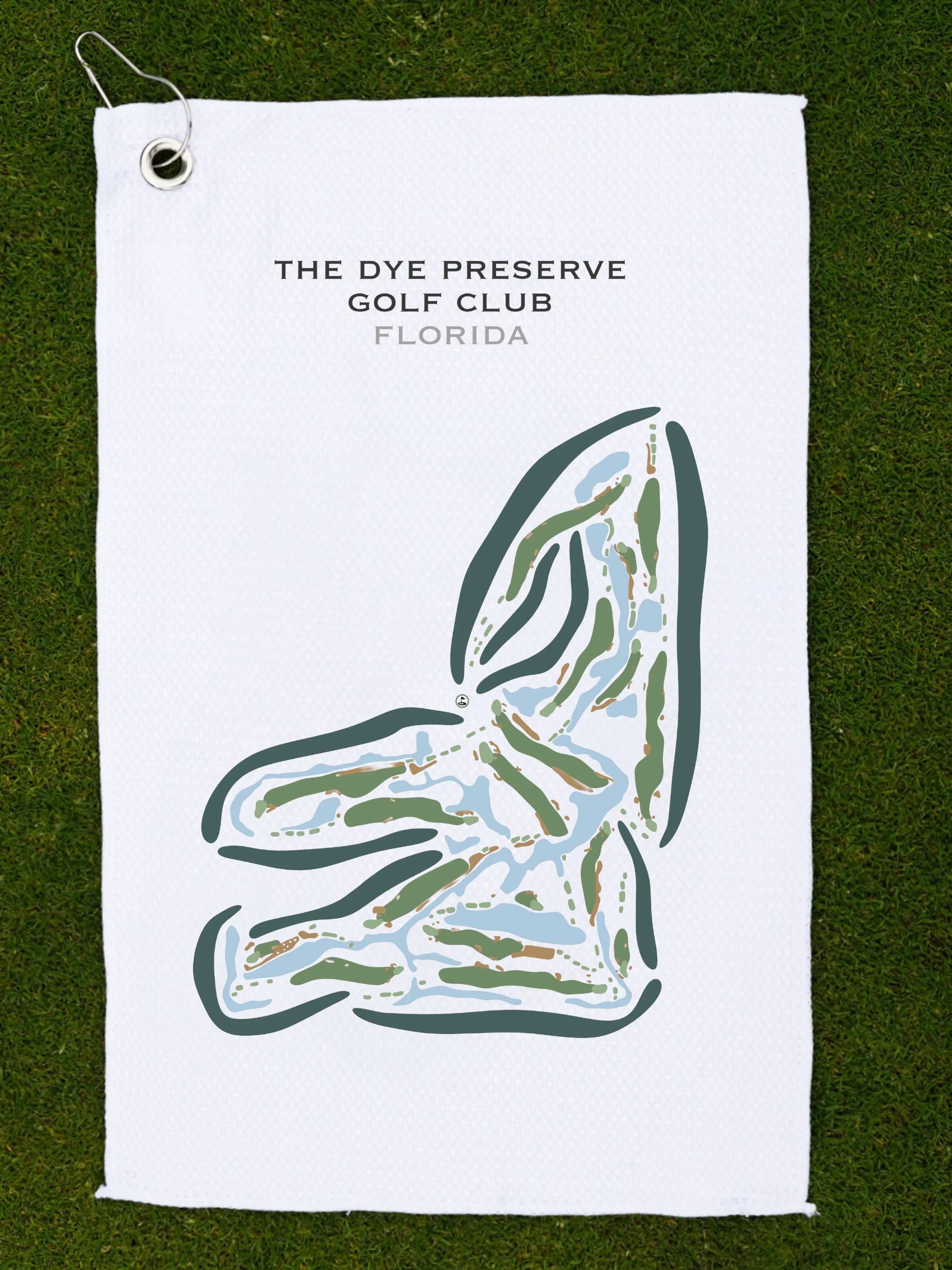 The Dye Preserve Golf Club, Florida - Printed Golf Courses